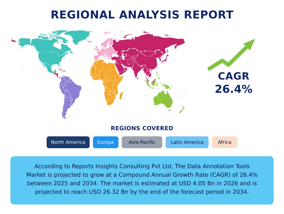 Data Annotation Tools Market By Region