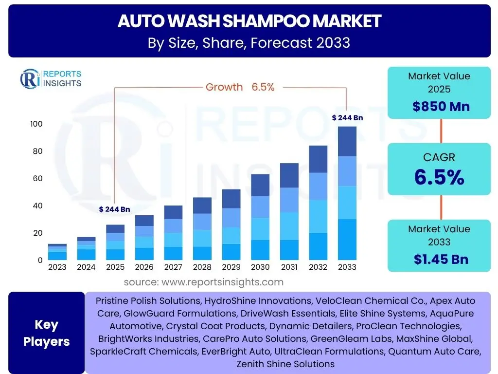 Auto Wash Shampoo Market